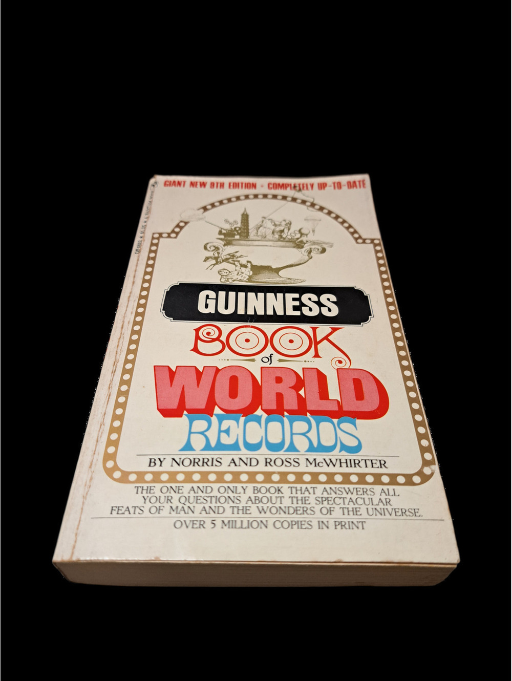 Vintage 1970 Guinness Book of World Records by Norris and Ross McWhirter